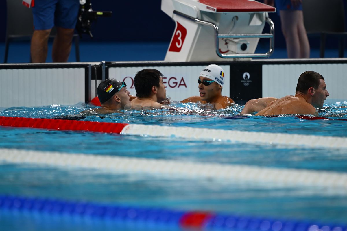 David Popovici, BRONZ la 100 metri liber într-o seară epică în La Defense Arena