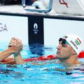 Nandor Nemeth, alături de David Popovici // foto: Guliver/gettyimages