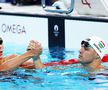 Nandor Nemeth, alături de David Popovici // foto: Guliver/gettyimages