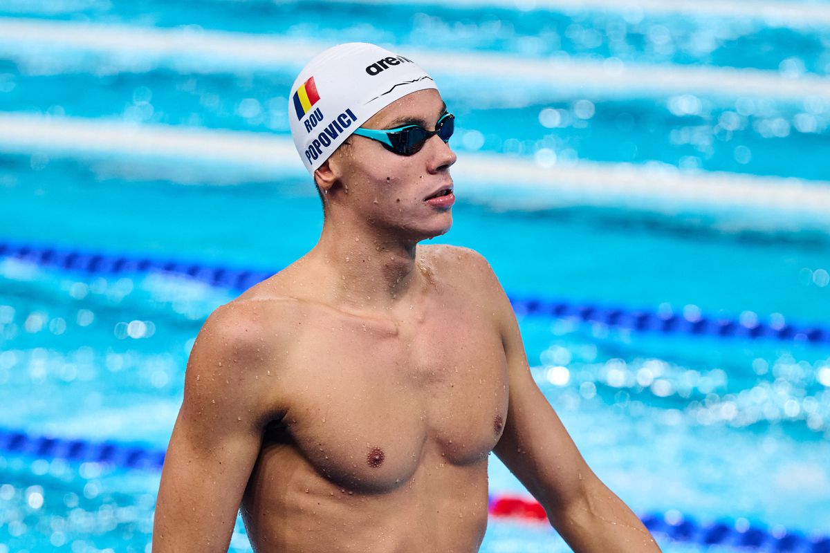 David Popovici, un an rapid de aur » Pentru a doua oară Sportivul Anului: „Întotdeauna a fost o dorință arzătoare în mine să fiu pe cea mai înaltă treaptă a podiumului”