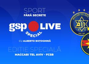 Ediție specială GSP Live » Comentăm împreună cu Raul Rusescu returul Maccabi Tel Aviv - FCSB, din turul II preliminar al Ligii Campionilor
