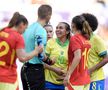 Momentul faultului criminal comis de Marta în Brazilia - Spania 0-2 / Foto: Getty Images