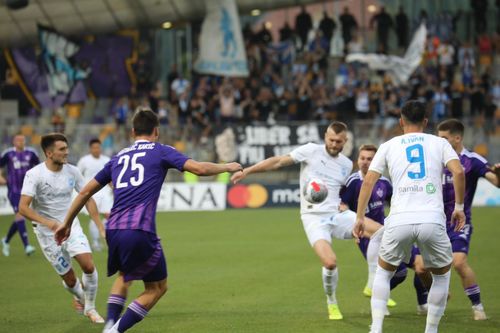 Sven Karic, numărul 25, va absenta de la Maribor în returul cu Universitatea / Foto: Universitatea Craiova