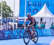 Felix Duchampt (România) a încheiat triatlonul olimpic de la Paris pe locul 50 Foto: Raed Krishan/GSP