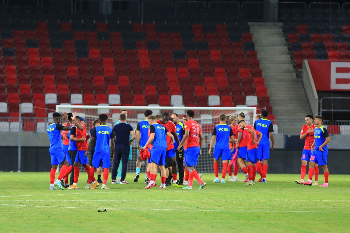 Maccabi Tel Aviv - FCSB, imagini din meci