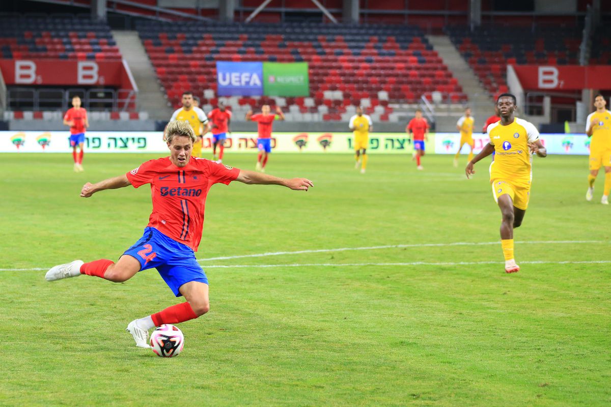 Maccabi Tel Aviv - FCSB, imagini din meci