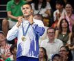 David Popovici pe cea mai înaltă treaptă a podiumului la Jocurile Olimpcie de la Paris  Foto: Imago