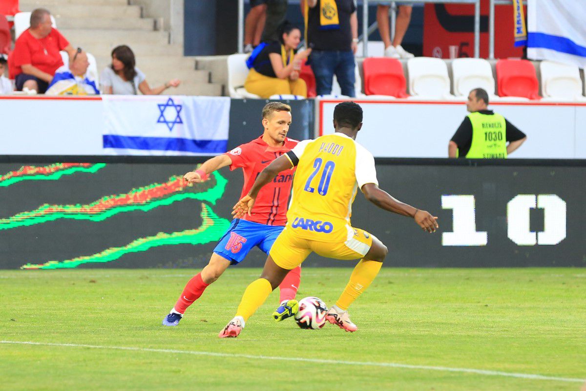 Maccabi Tel Aviv - FCSB, imagini din meci