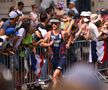 Felix Duchampt (România) a încheiat triatlonul olimpic de la Paris pe locul 50 Foto: Raed Krishan/GSP