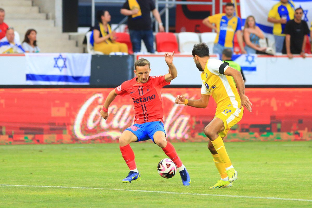 Maccabi Tel Aviv - FCSB, imagini din meci