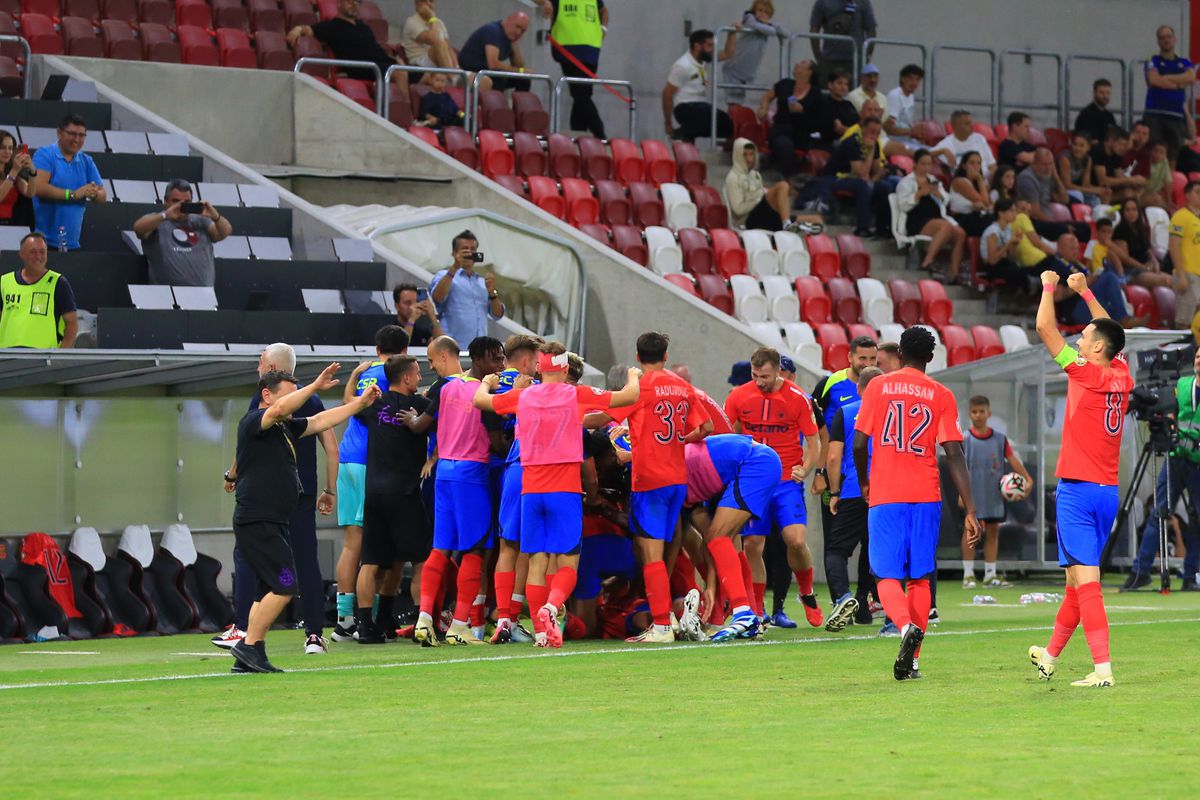 Maccabi Tel Aviv - FCSB, imagini din meci