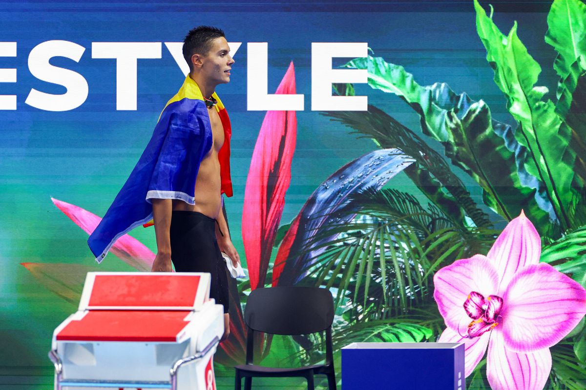 AUDIENȚE: Câți oameni au urmărit la TV cursa prin care David Popovici a câștigat aurul la 100 metri liber