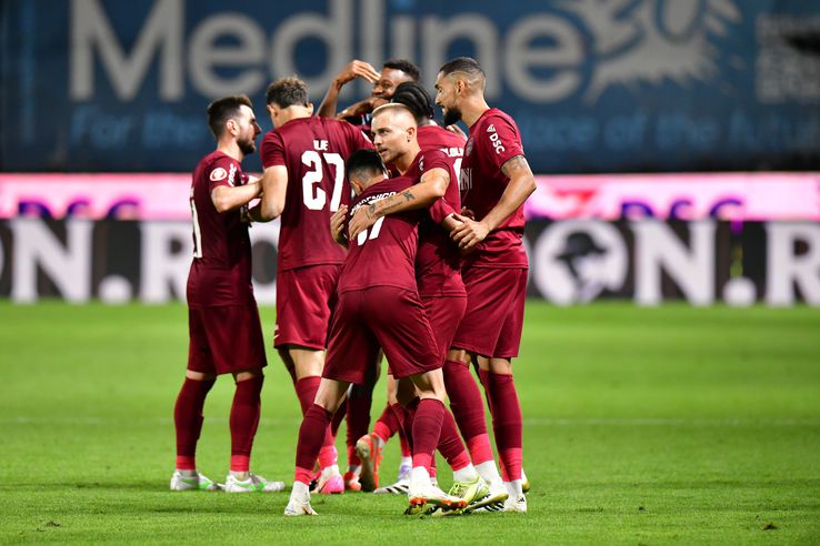 CFR Cluj - Lugano, în turul doi preliminar din Europa League. FOTO: Cristi Preda