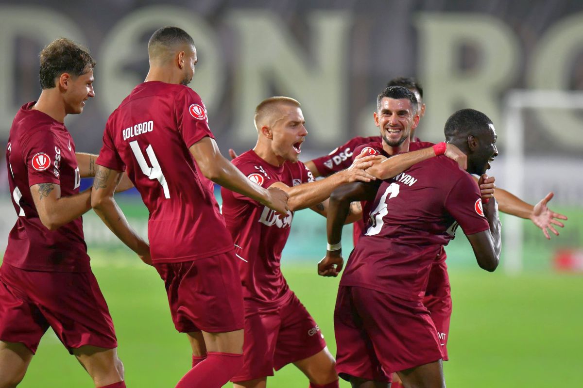 CALIFICARE împușcată de șeriful Sinyan! Dominată autoritar de Lugano, CFR Cluj nu s-a lăsat și a dat lovitura norocos în prelungiri!