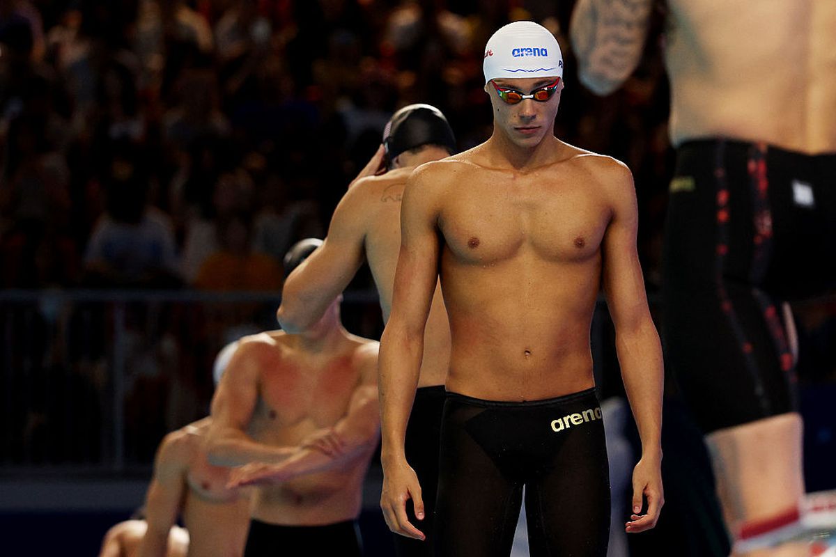 Primul medaliat olimpic din istoria înotului masculin românesc: „David mai are puțin să fie ca Nadia Comăneci”