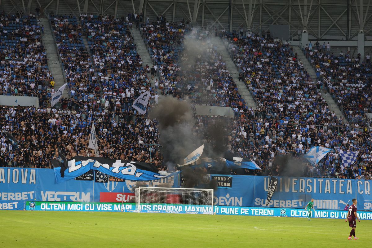 Au dat „foc” la peluză înainte de Craiova - Sarajevo