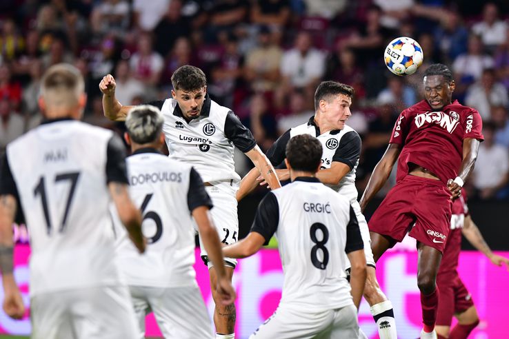 CFR Cluj - Lugano, în turul doi preliminar din Europa League. FOTO: Cristi Preda