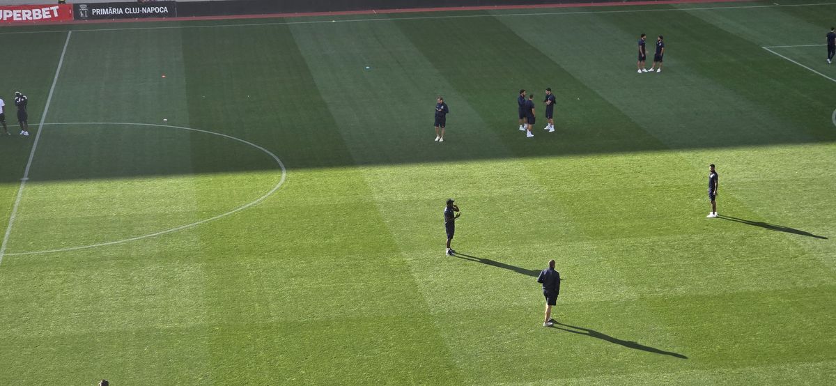 Imagini dinaintea meciului U Cluj - Ararat-Armenia / Foto: GSP