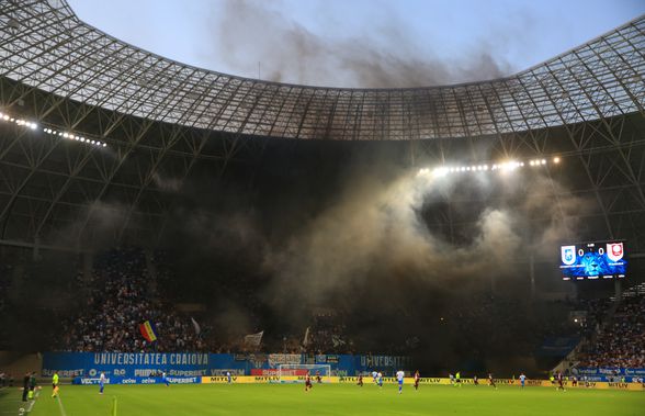 Craiova, amendată de UEFA după meciul cu Sarajevo » Oltenii riscă să închidă jumătate din Peluza Nord