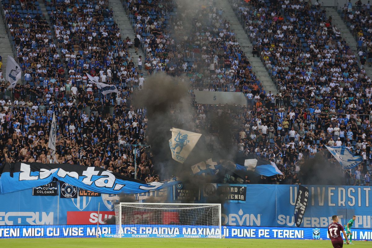 Au dat „foc” la peluză înainte de Craiova - Sarajevo