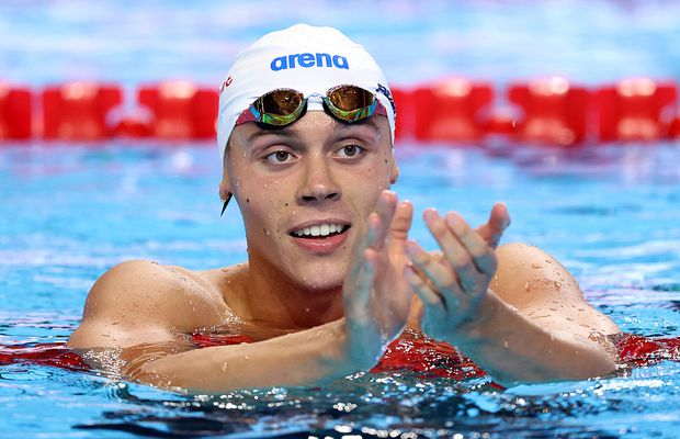 AUDIENȚE: Câți oameni au urmărit la TV cursa prin care David Popovici a câștigat aurul la 100 metri liber