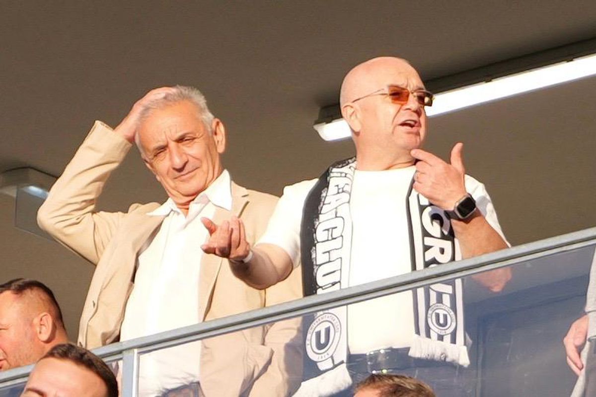 U Cluj - Ararat-Armenia, imagini din startul partidei // Scenografie specială + Emil Boc, în tribune // foto: Andrei Furnigă (GSP)