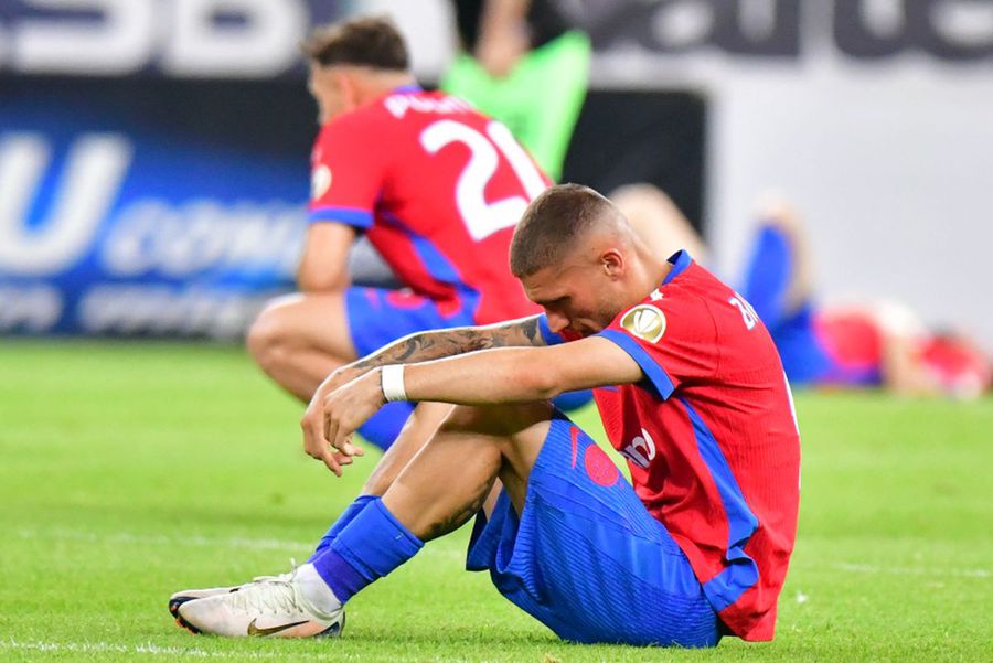 Shkendija a eliminat-o pe FCSB din Liga Campionilor, turul II preliminar, 2-1 pe Arena Națională în manșa decisivă / foto: GSP.ro Nu strâmba!