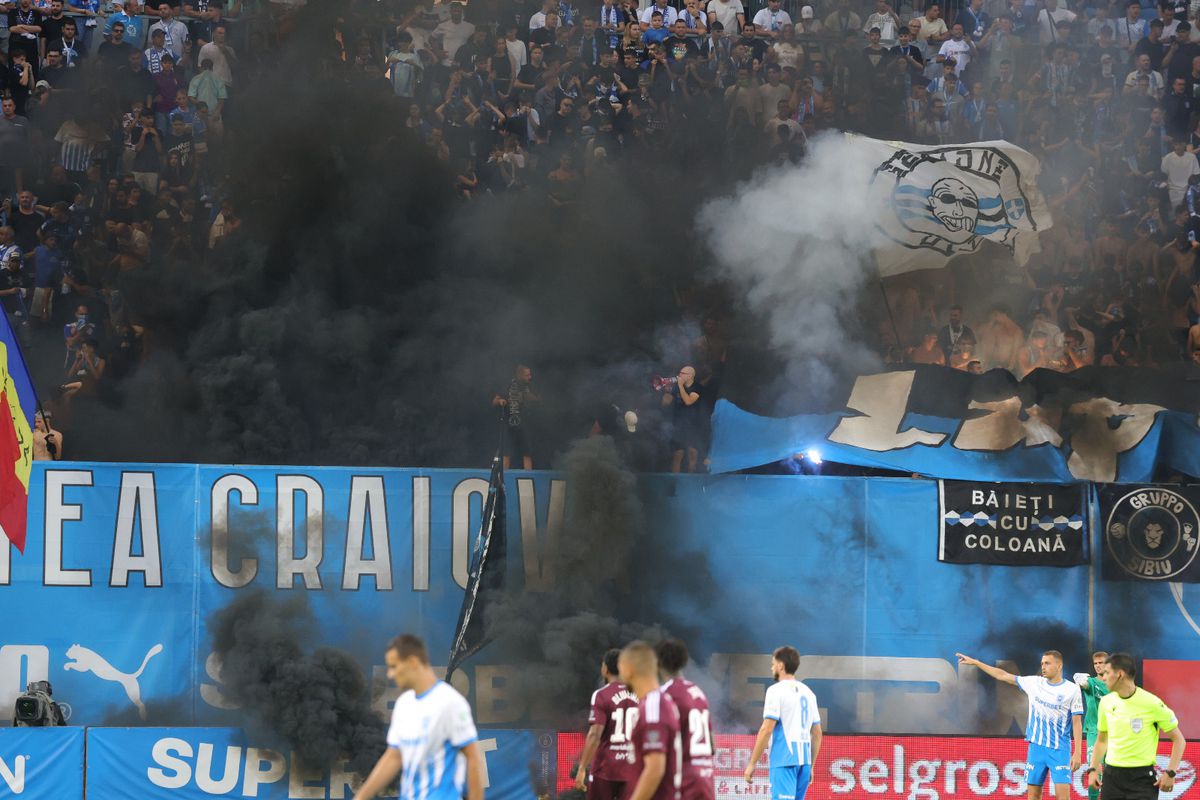 Au dat „foc” la peluză înainte de Craiova - Sarajevo