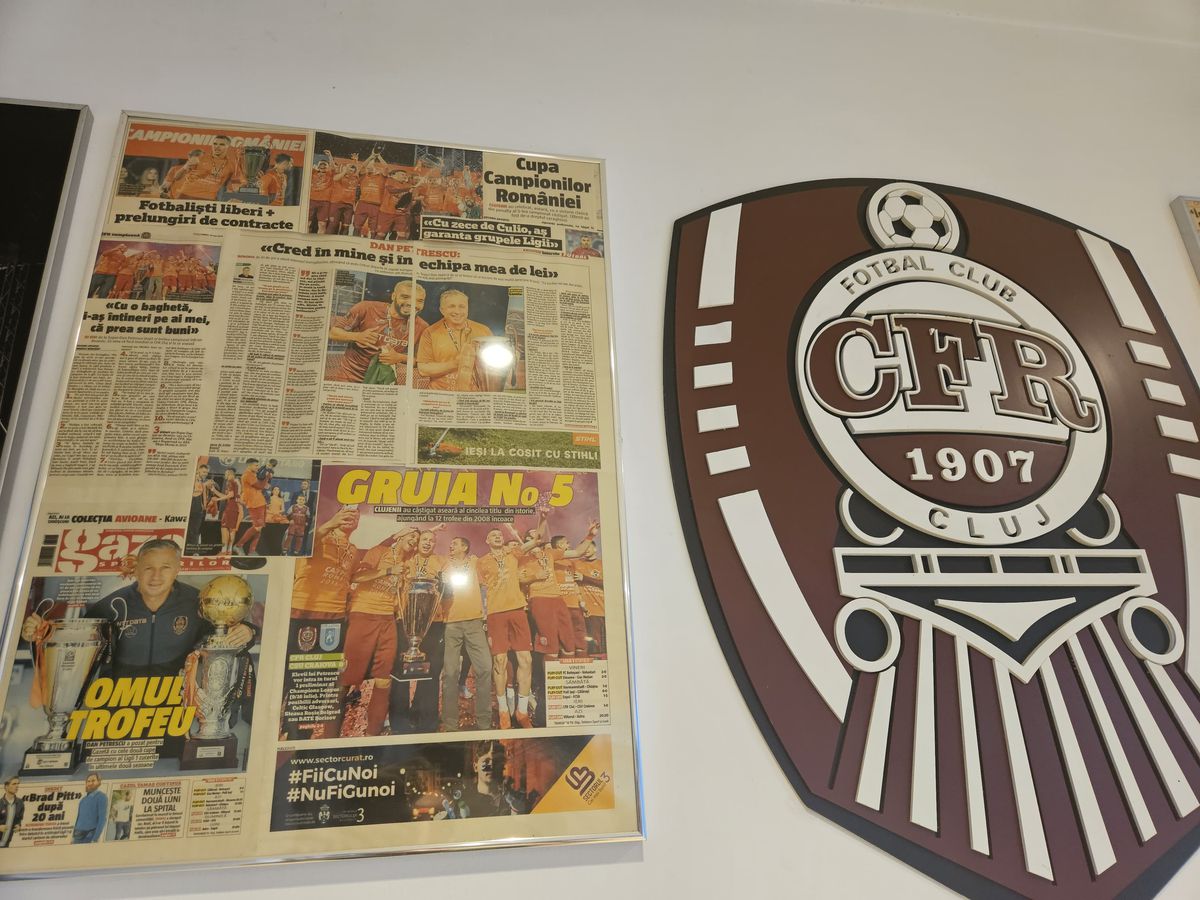 CFR Cluj - Lugano, imagini înaintea partidei din Gruia