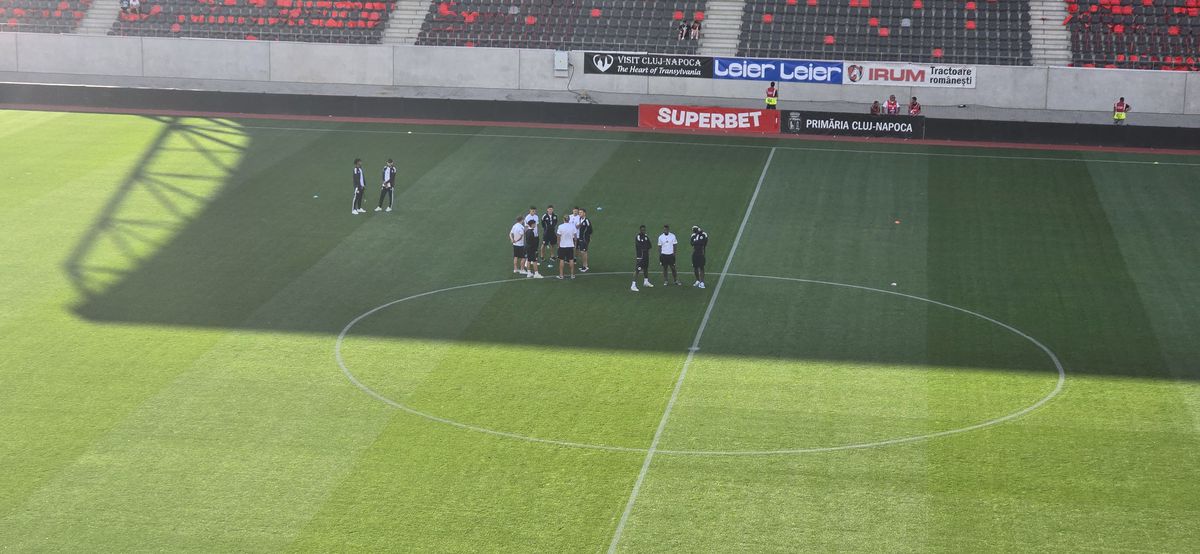 Imagini dinaintea meciului U Cluj - Ararat-Armenia / Foto: GSP