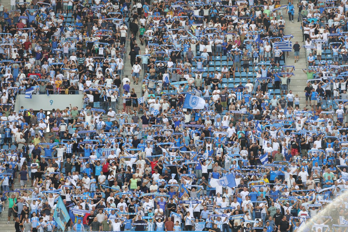 Atmosferă fabuloasă la Craiova - Sarajevo