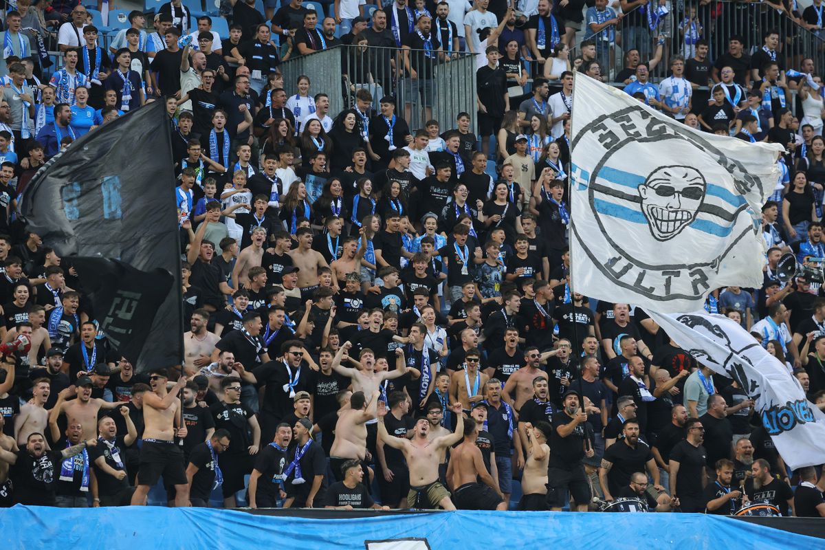 Atmosferă fabuloasă la Craiova - Sarajevo