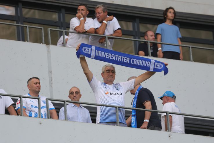 Atmosferă fabuloasă la Craiova - Sarajevo, Conference League. Foto: Ionuț Iordache (GSP.RO)
