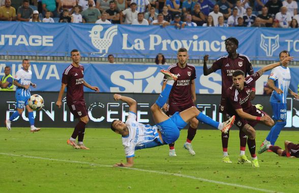 Autorul hattrick-ului din Universitatea Craiova - Sarajevo, imediat după calificare: „Nu a fost cel mai frumos gol al meu”