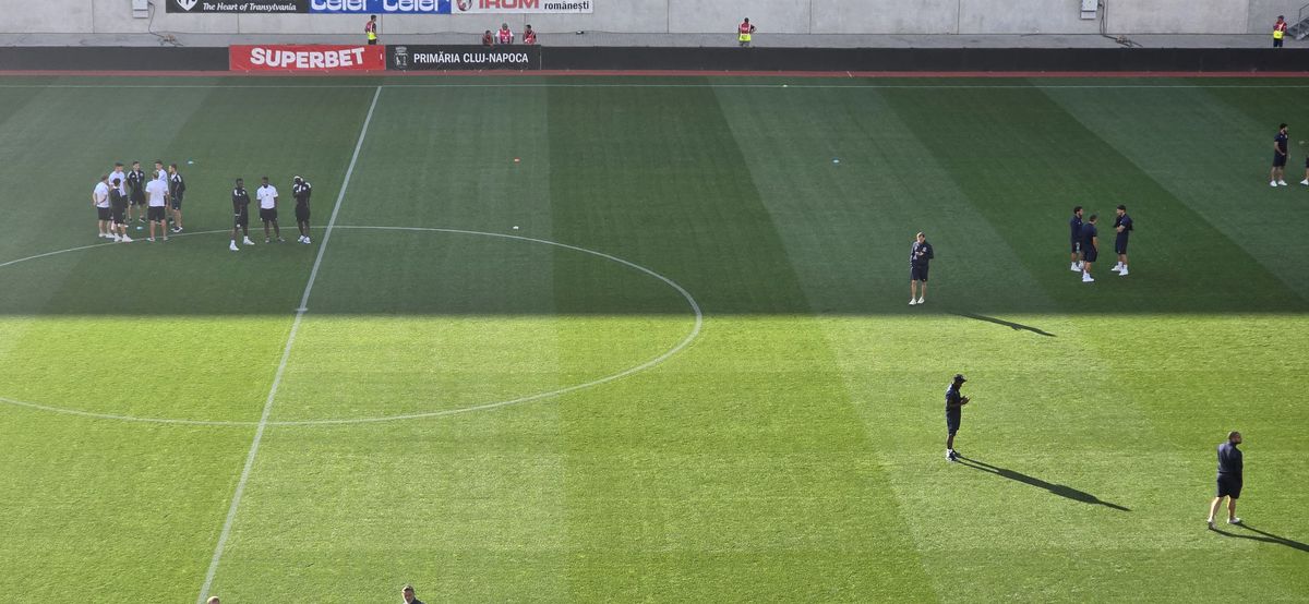 Imagini dinaintea meciului U Cluj - Ararat-Armenia / Foto: GSP
