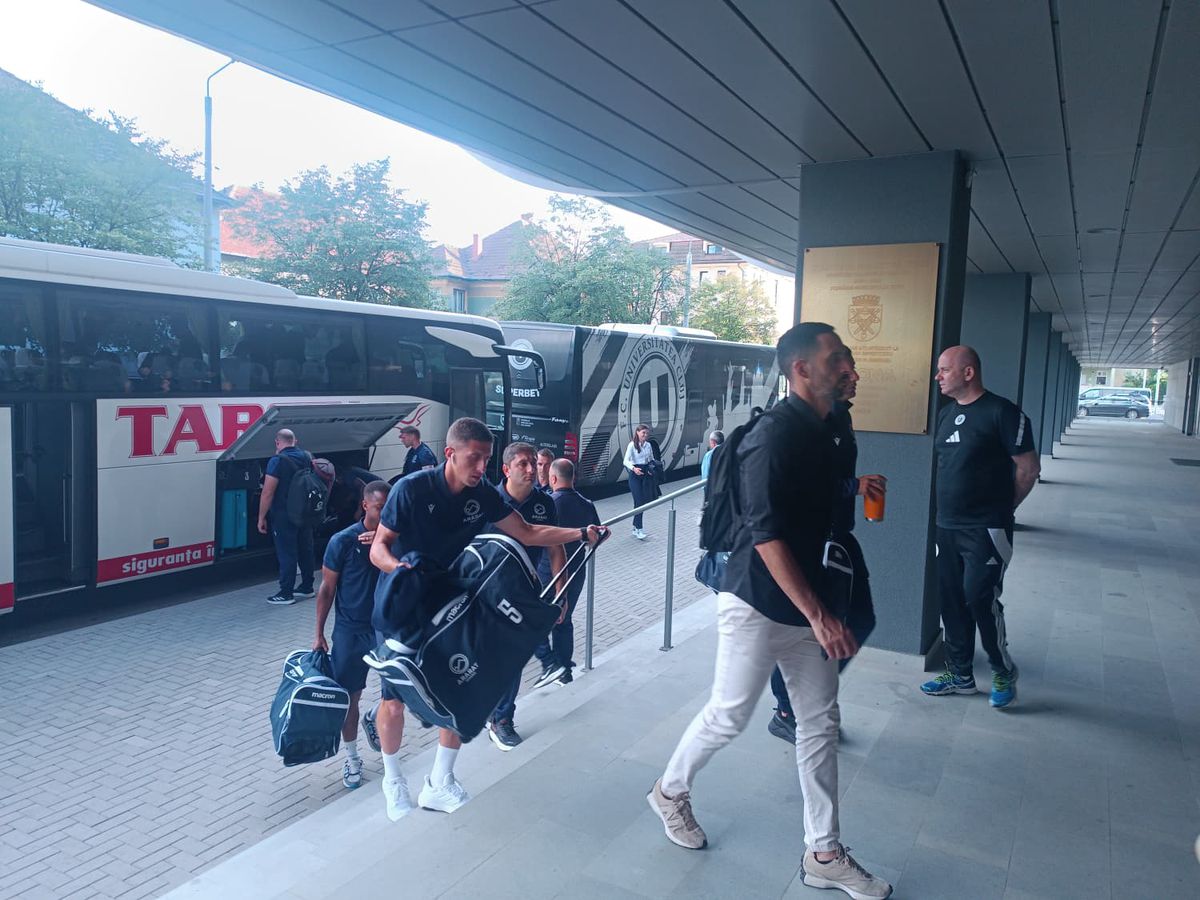 Imagini dinaintea meciului U Cluj - Ararat-Armenia / Foto: GSP