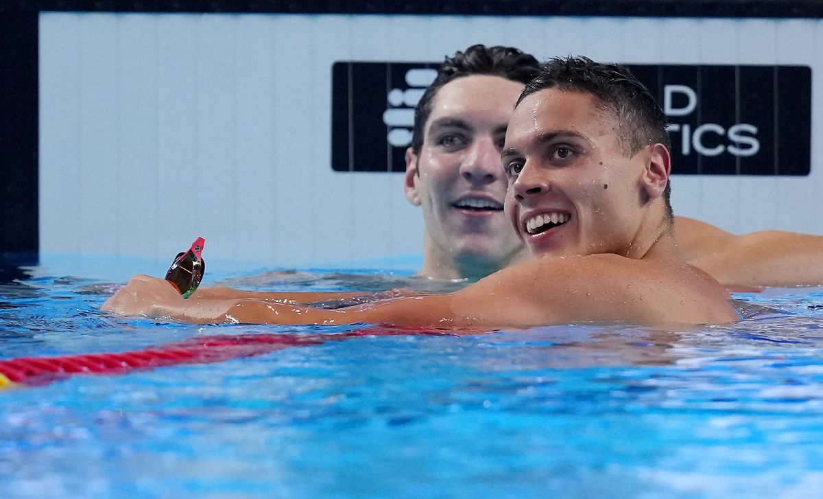 Îndemnul postat de David Popovici, după ce a devenit dublu campion mondial la Singapore: „Aceasta e victoria”