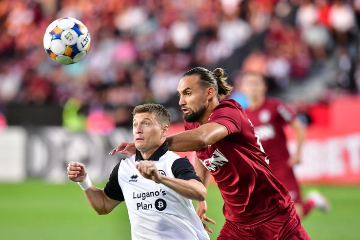 CFR Cluj - Lugano, în turul doi preliminar din Europa League. FOTO: Cristi Preda