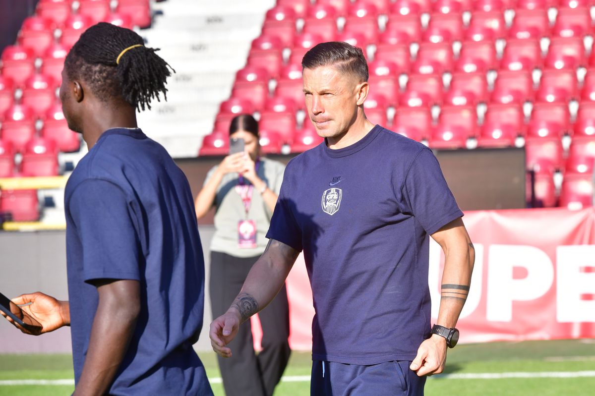 CFR Cluj - Lugano, imagini înaintea partidei din Gruia