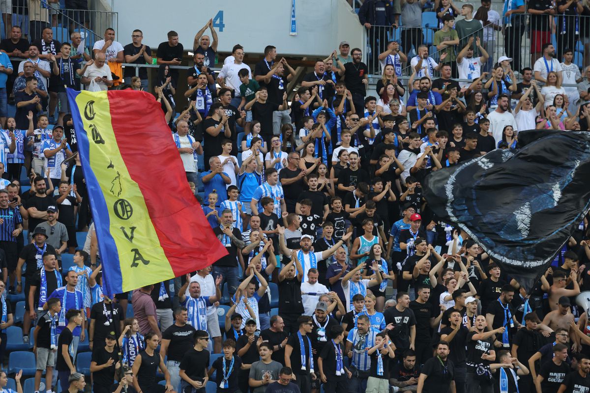 Atmosferă fabuloasă la Craiova - Sarajevo