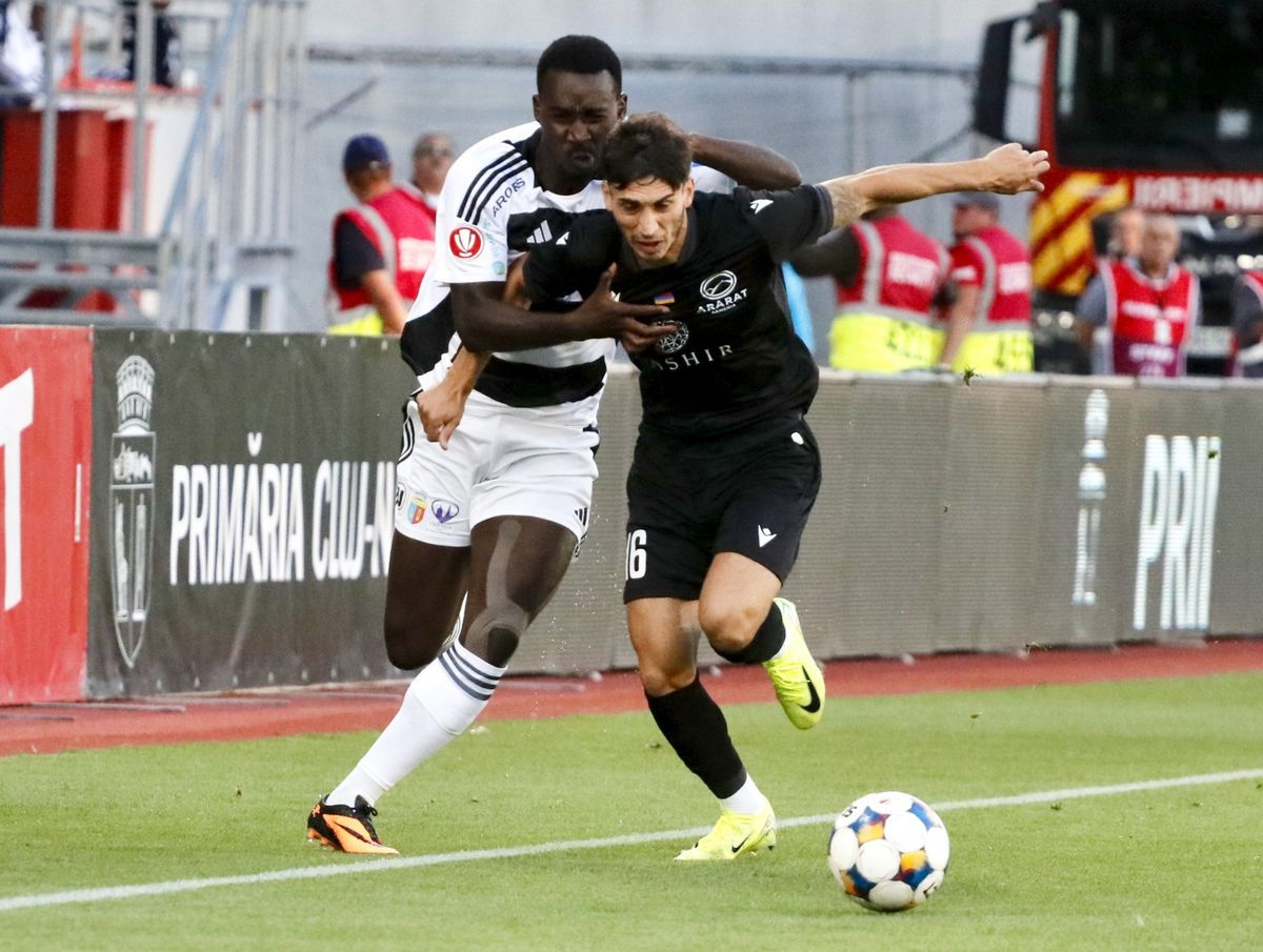 Jucătorul lui U Cluj și-a exprimat frustrarea după eliminarea din Conference League + ce întrebau pe tunel jucătorii lui Ararat