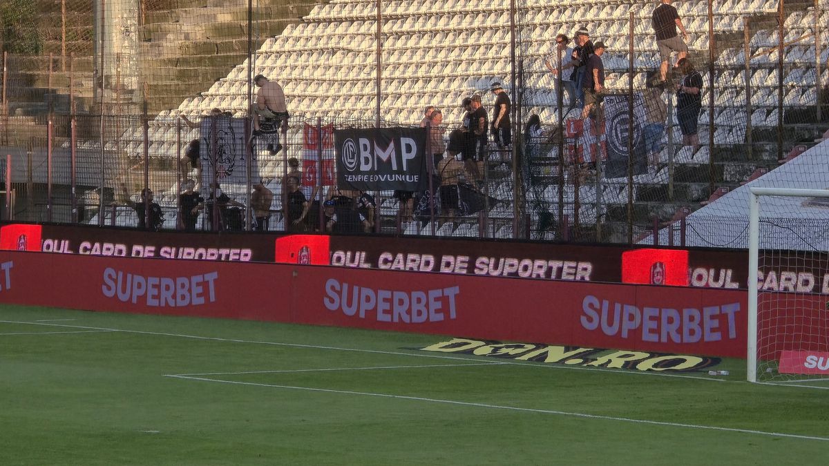 CFR Cluj - Lugano, imagini înaintea partidei din Gruia