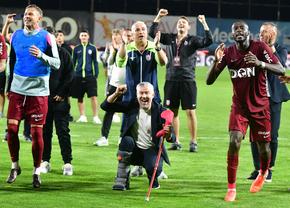 Trei detalii de la victoria CFR-ului cu Lugano: un altfel de Dan Petrescu, cârja aruncată-n iarbă și răzbunarea elvețienilor