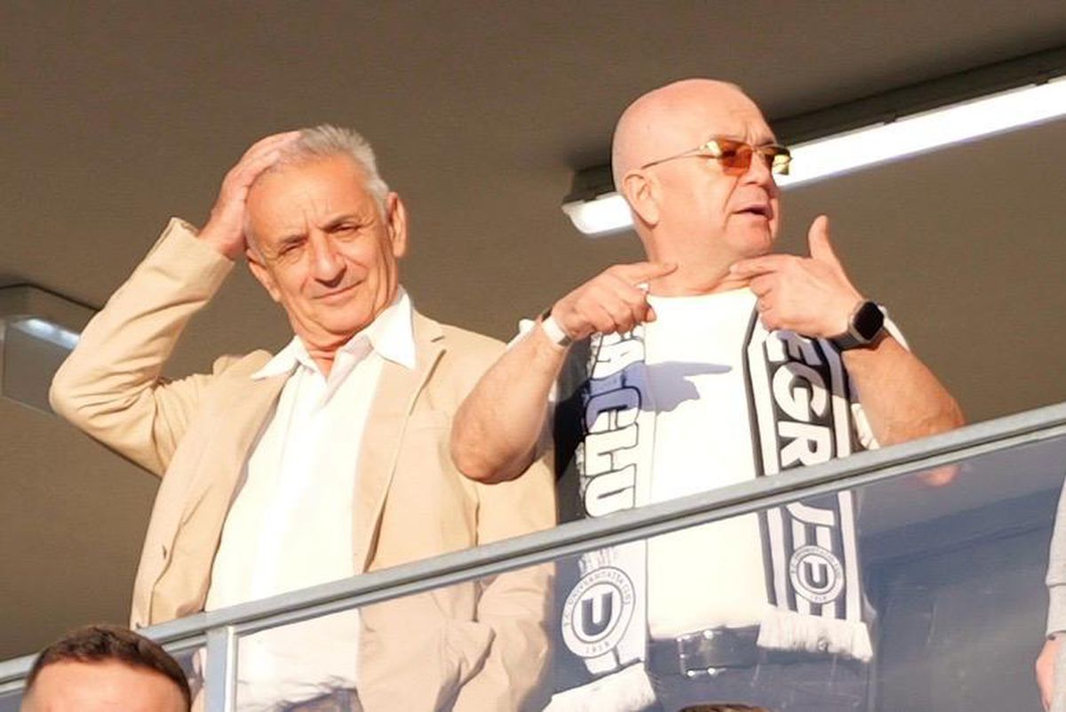 U Cluj - Ararat-Armenia, imagini din startul partidei // Scenografie specială + Emil Boc, în tribune // foto: Andrei Furnigă (GSP)