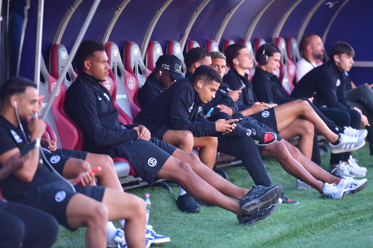 CFR Cluj - Lugano, imagini înaintea partidei din Gruia