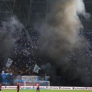 Ultrașii Universității Craiova, atmosferă fabuloasă la meciul cu Sarajevo. Foto: Andrei Crăițoiu (GSP.RO)