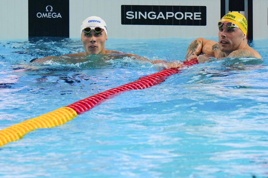 Kyle Chalmers a făcut dezvăluiri din culisele Campionatelor Mondiale de la Singapore: „Mi-a spus că e obosit” » Ce schimbări a observat la David Popovici