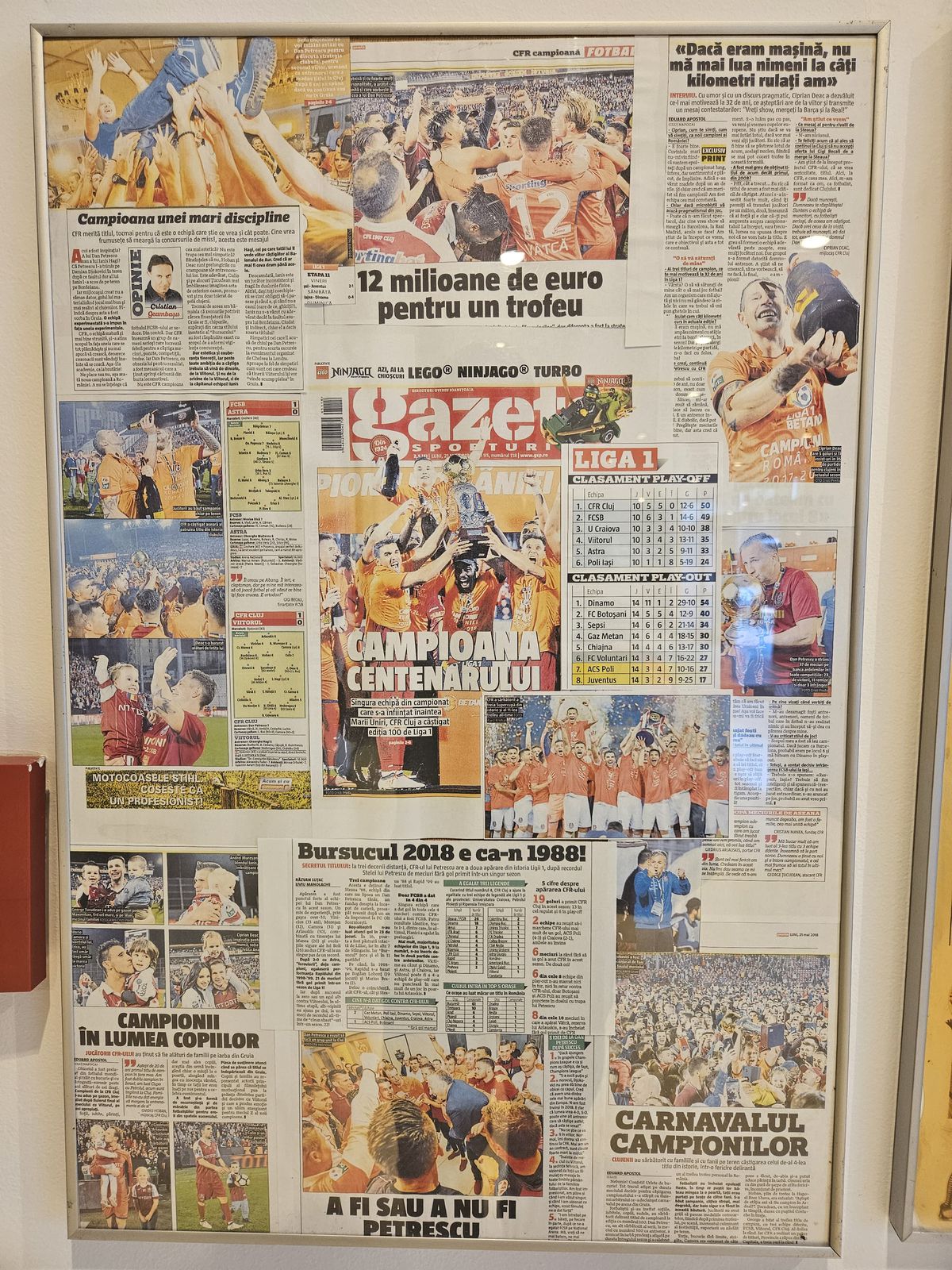 CFR Cluj - Lugano, imagini înaintea partidei din Gruia