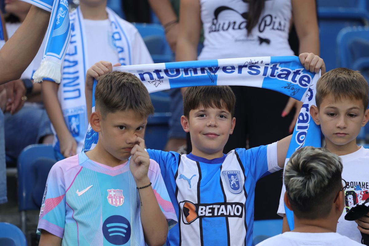 Atmosferă fabuloasă la Craiova - Sarajevo