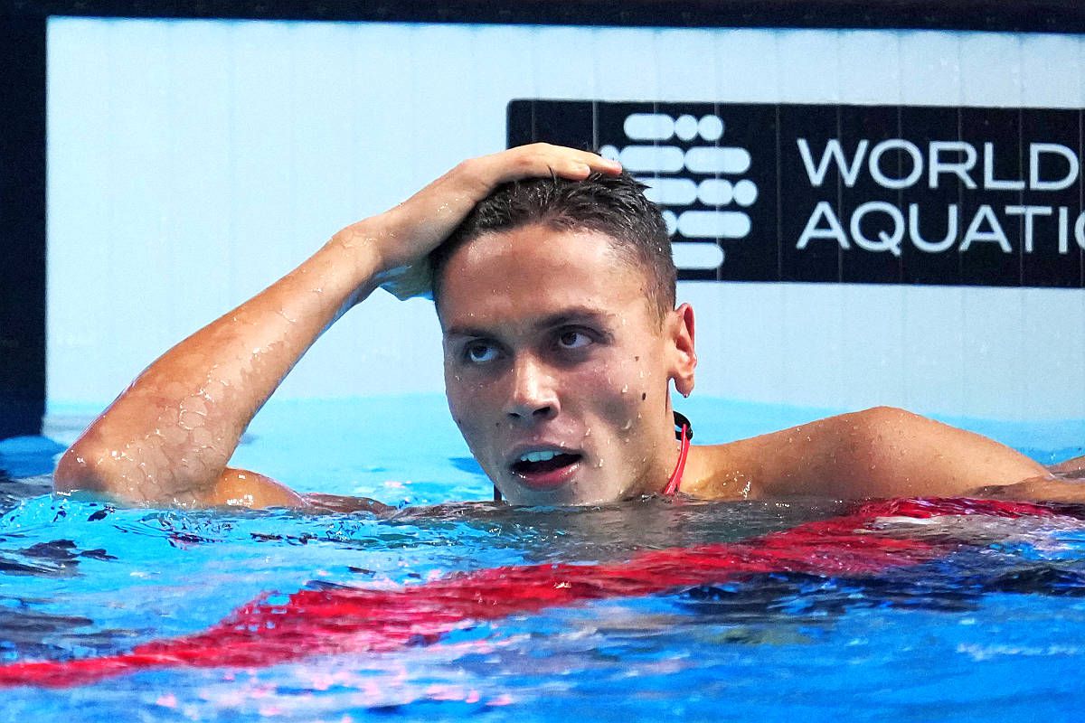 David Popovici, la câteva minute după aurul de la 100 de metri liber: „Foarte bine că nu am bătut recordul mondial!”